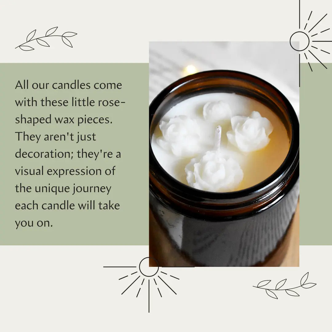 Zodiac Candle PISCES - Cedarwood & Frankinsence Aromatherapy Candle, Astrology Candle Econua