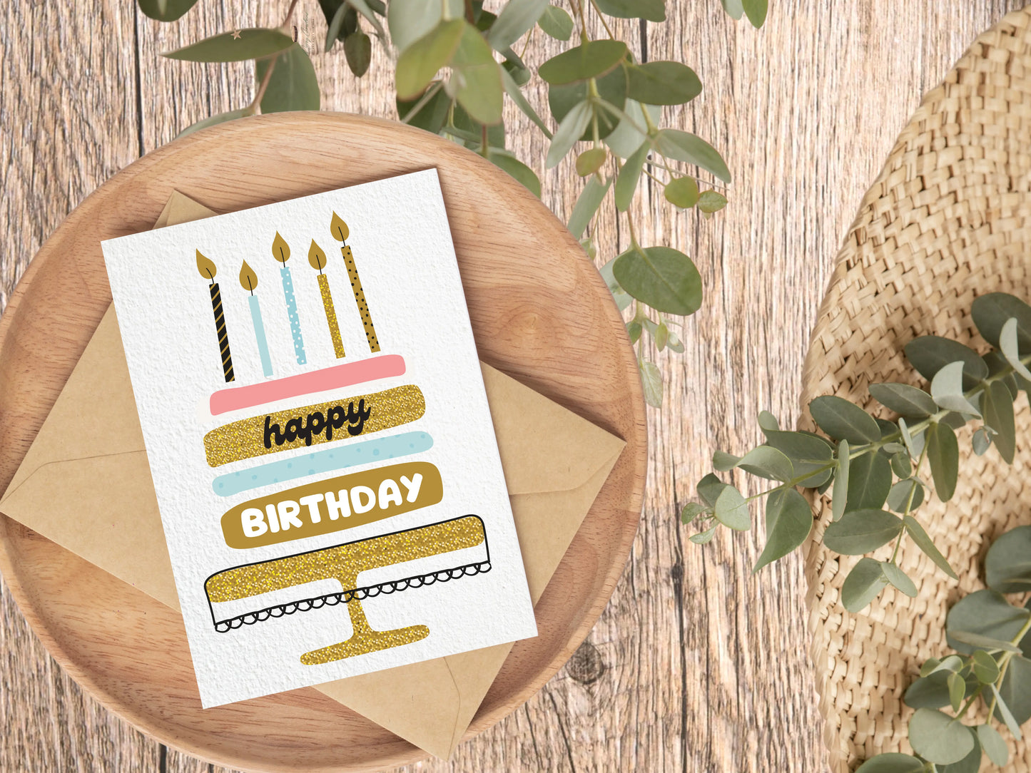 Personalized Seed Paper Birthday Card for a Sustainable Celebration Econua