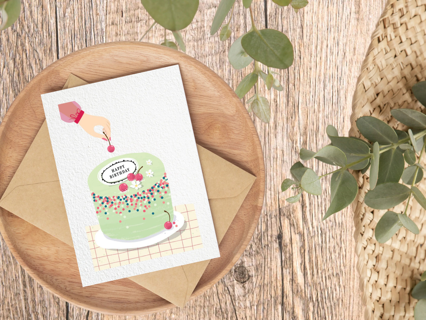 Personalized Seed Paper Birthday Card for a Sustainable Celebration Econua