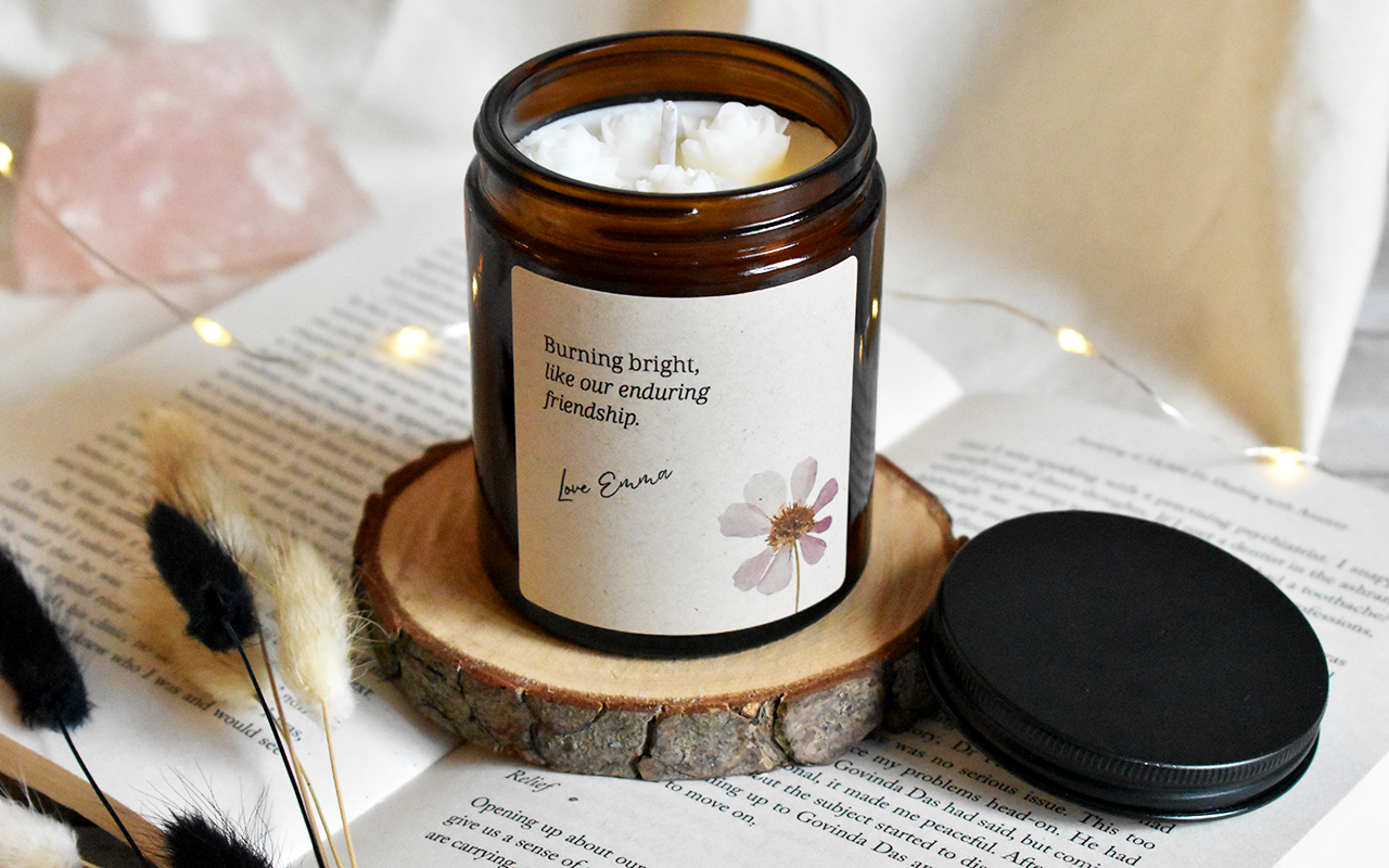Nr.2 - Personalized Friendship Candle