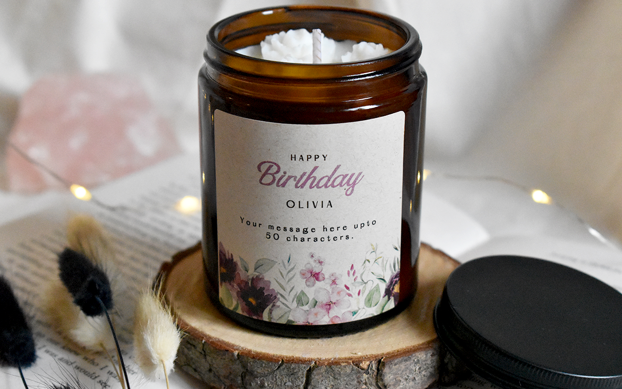 Nr.13 - Personalized Birthday Candle